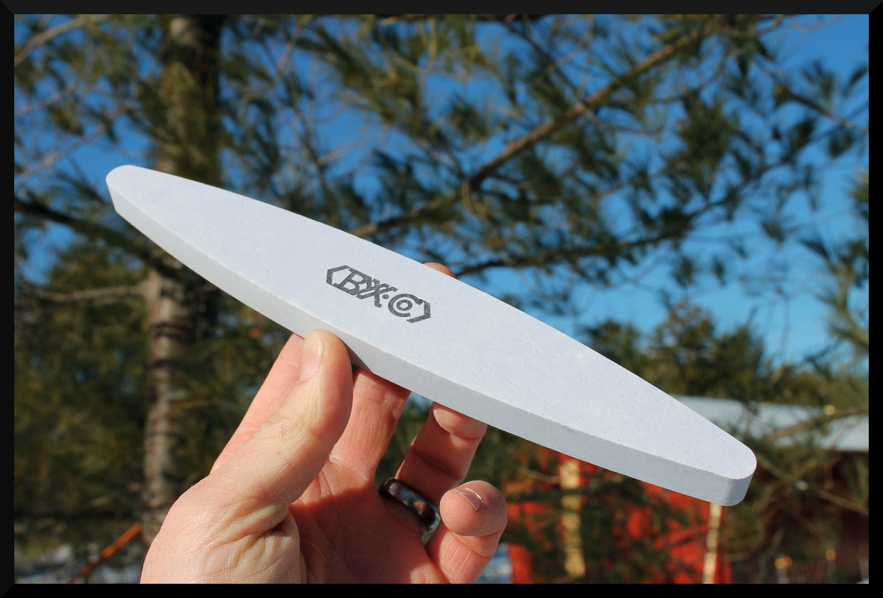 BYXCO "Arctic Fox" Continental Scythe Stone -- "Grade B"