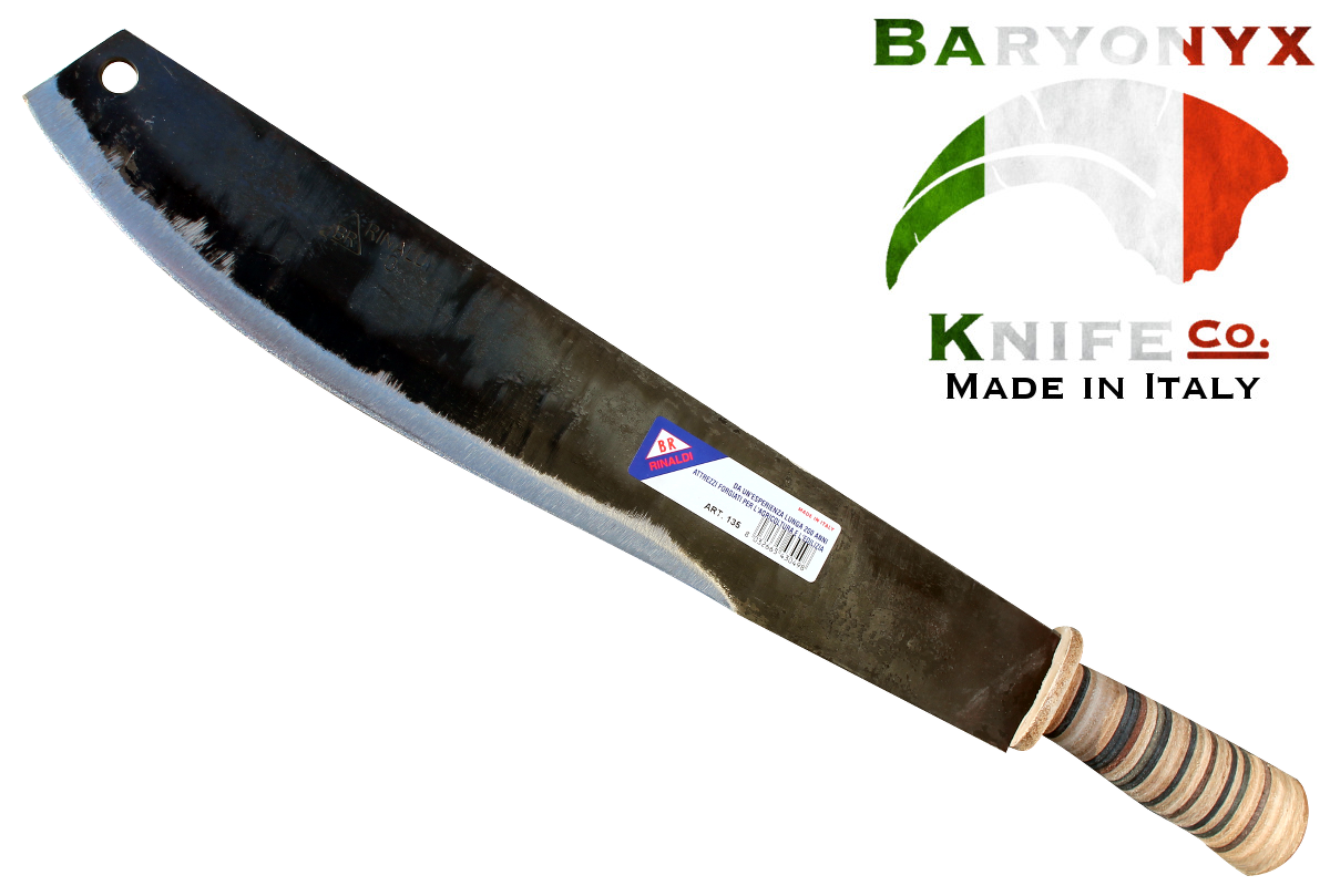 Rinaldi Italian Machete--Leather Handle