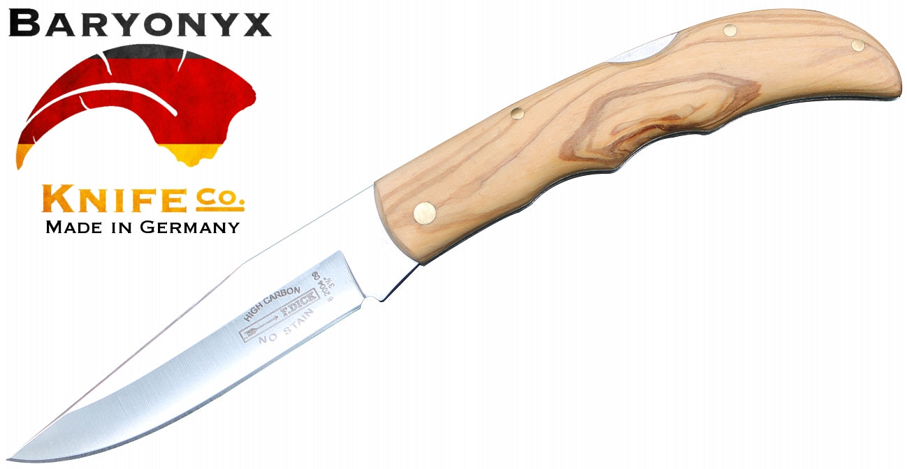 Friedrich Dick Classic German Lockback--Olivewood Handle
