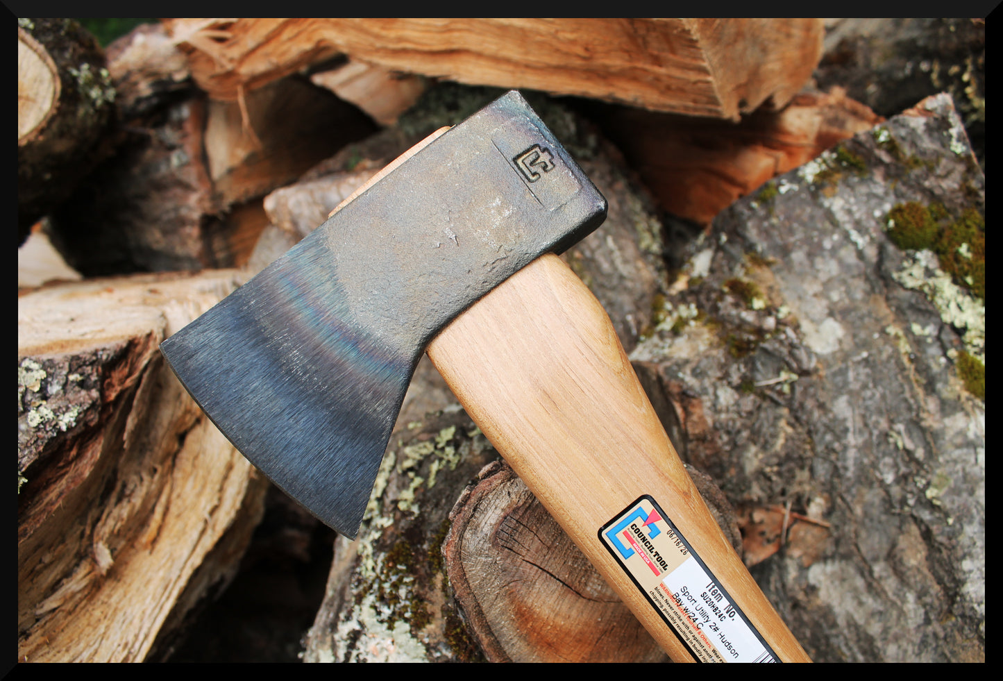 Council Tool Sport Utility Improved Hudson Bay Axe -- 24" Handle