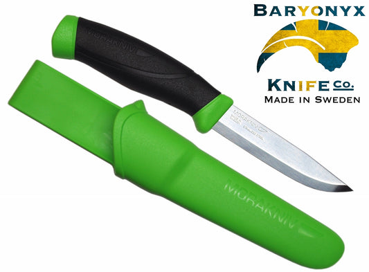 Mora Companion Stainless--Green